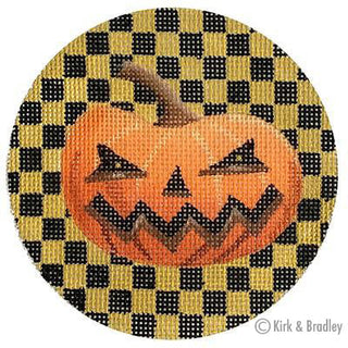 Larry O'Lantern Painted Canvas Kirk & Bradley 
