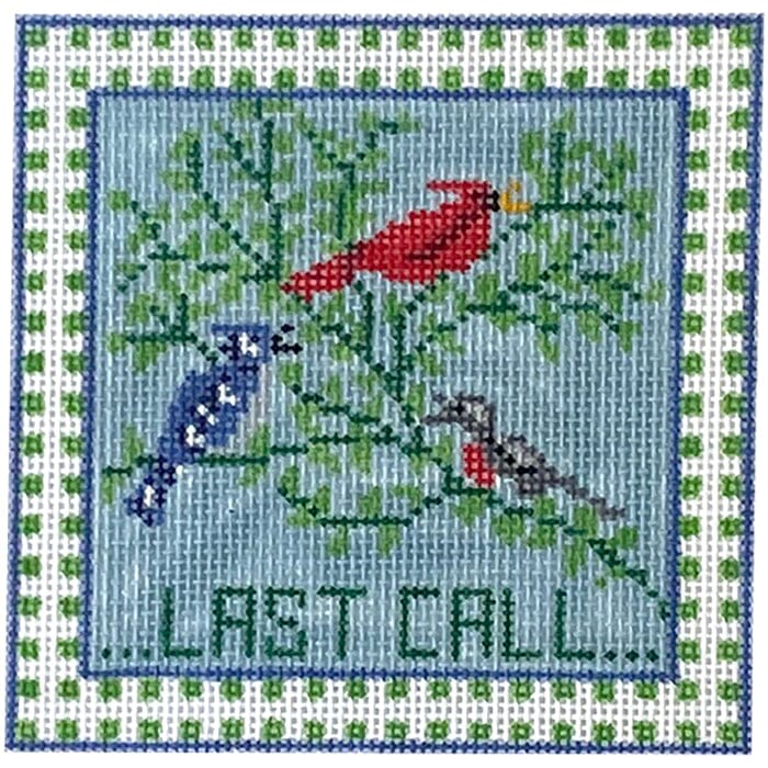 Last Call Painted Canvas Tina Griffin Designs 
