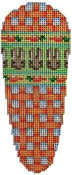 Lattice / Carrots / Bunny Faces Carrot Painted Canvas Associated Talents 
