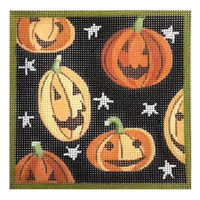 Laughing Pumpkins Painted Canvas Kirk & Bradley 
