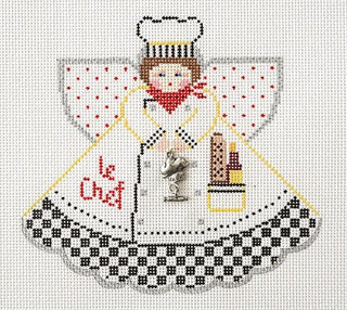 Le Chef Angel Painted Canvas Painted Pony Designs 
