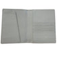 Leather Passport Cover - Grey Pebbled Accessories Rachel Barri Designs 