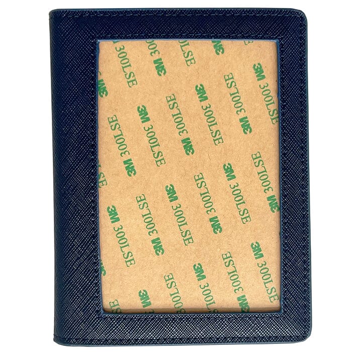 Leather Passport Cover   Navy Saffiano Leather Goods Rachel Barri Designs 
