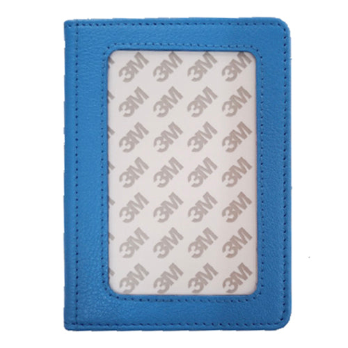 Leather Passport Cover - Swell Blue Leather Goods Planet Earth Leather 