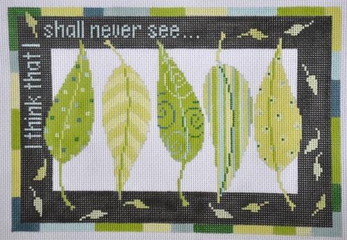 Leaves Painted Canvas Pippin  - 1