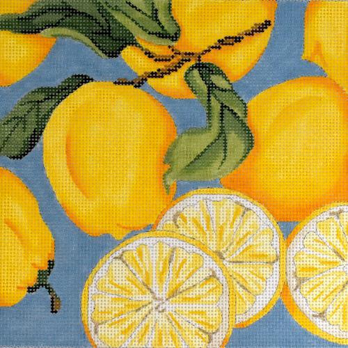 Lemon Cluster Painted Canvas Associated Talents 
