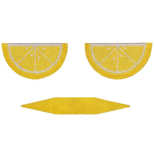 Lemon Purse Painted Canvas Rachel Donley  - 1