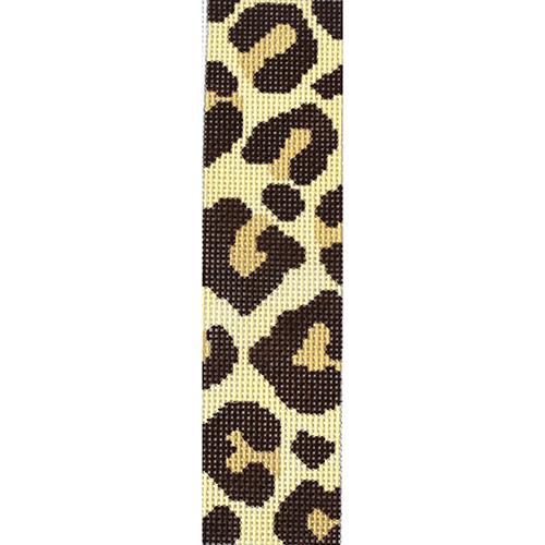Leopard Bookmark on 13 Painted Canvas J. Child Designs  - 1