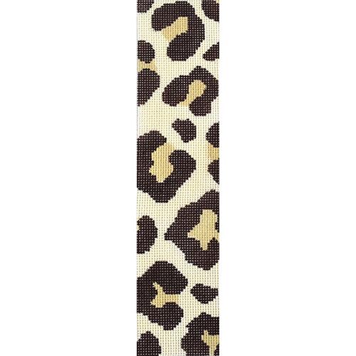 Leopard Bookmark Painted Canvas J. Child Designs 
