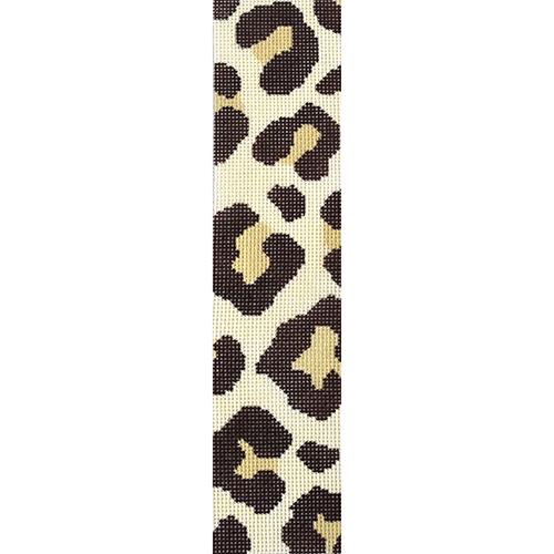 Leopard Bookmark Painted Canvas J. Child Designs  - 1