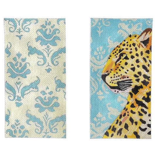 Leopard Eyeglass Case Painted Canvas Colors of Praise 