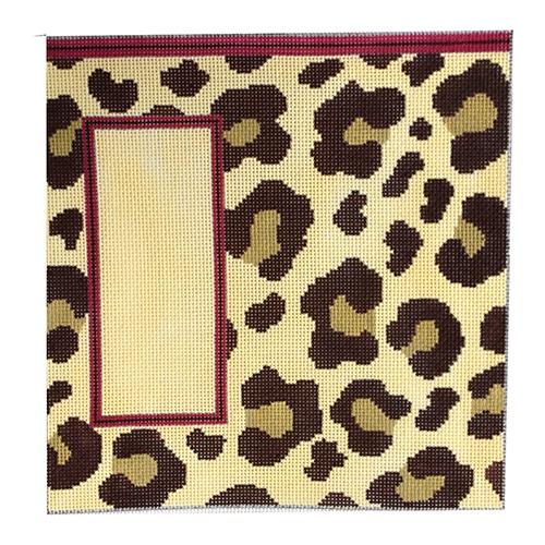 Leopard Eyeglasses Case Painted Canvas J. Child Designs 