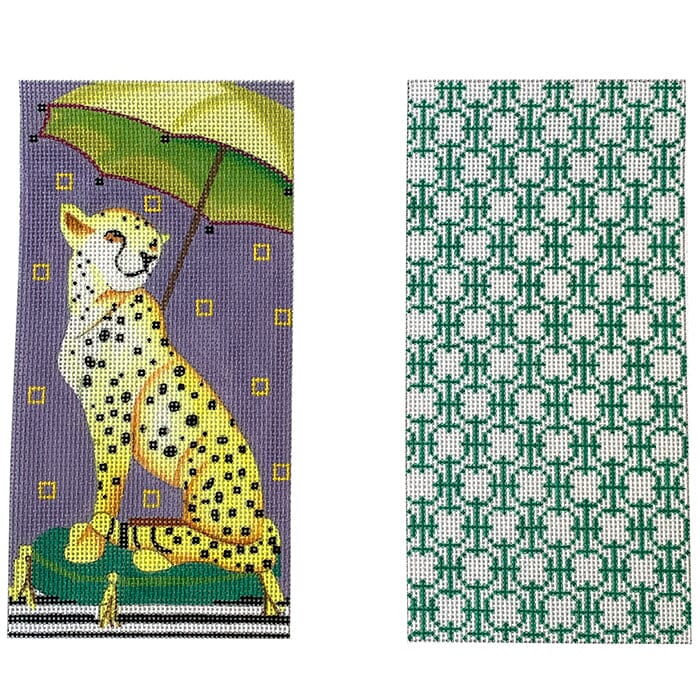 Leopard Umbrella Painted Canvas Colors of Praise  - 1