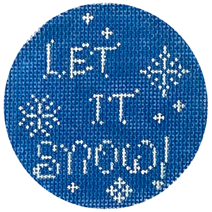 Let it Snow! Painted Canvas Tina Griffin Designs 
