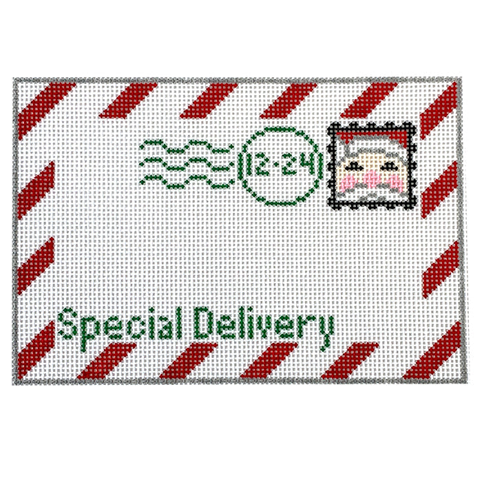 Letter to Santa Blank Mini Painted Canvas Rachel Donley  - 1