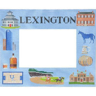 Lexington Picture Frame Painted Canvas Kirk & Bradley 
