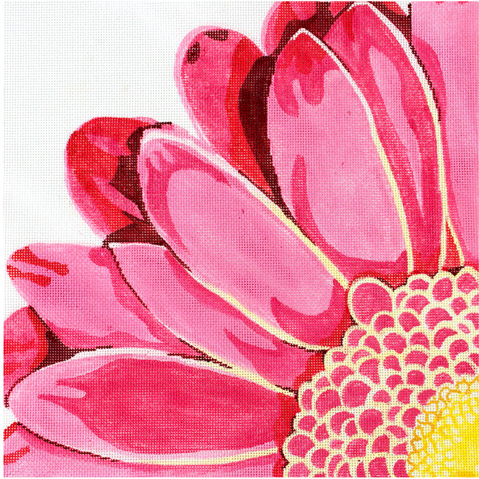 Lg Lovely Flower JS Painted Canvas Jean Smith  - 1