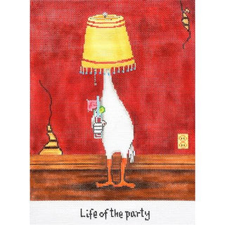Life of the Party Painted Canvas CBK Needlepoint Collections 
