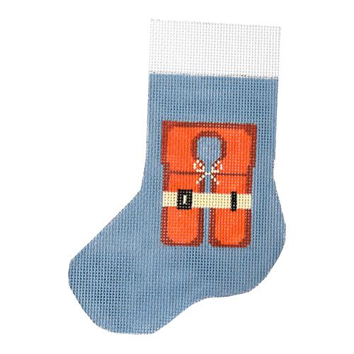 Life Preserver Mini Stocking Painted Canvas J. Child Designs  - 1