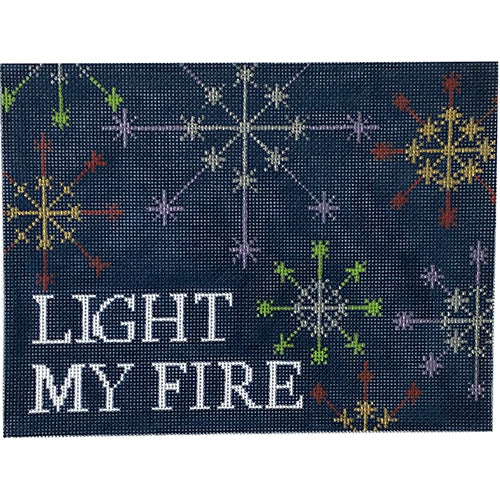 Light My Fire Painted Canvas Pippin  - 1