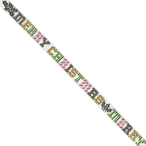 Light Up Your Christmas Belt Painted Canvas The Meredith Collection  - 1