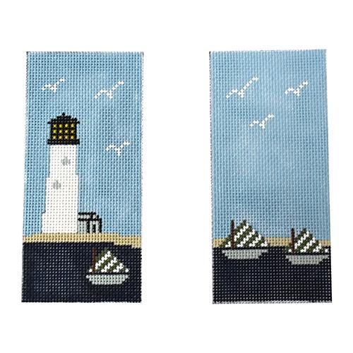 Lighthouse Eyeglasses Case Painted Canvas J. Child Designs 