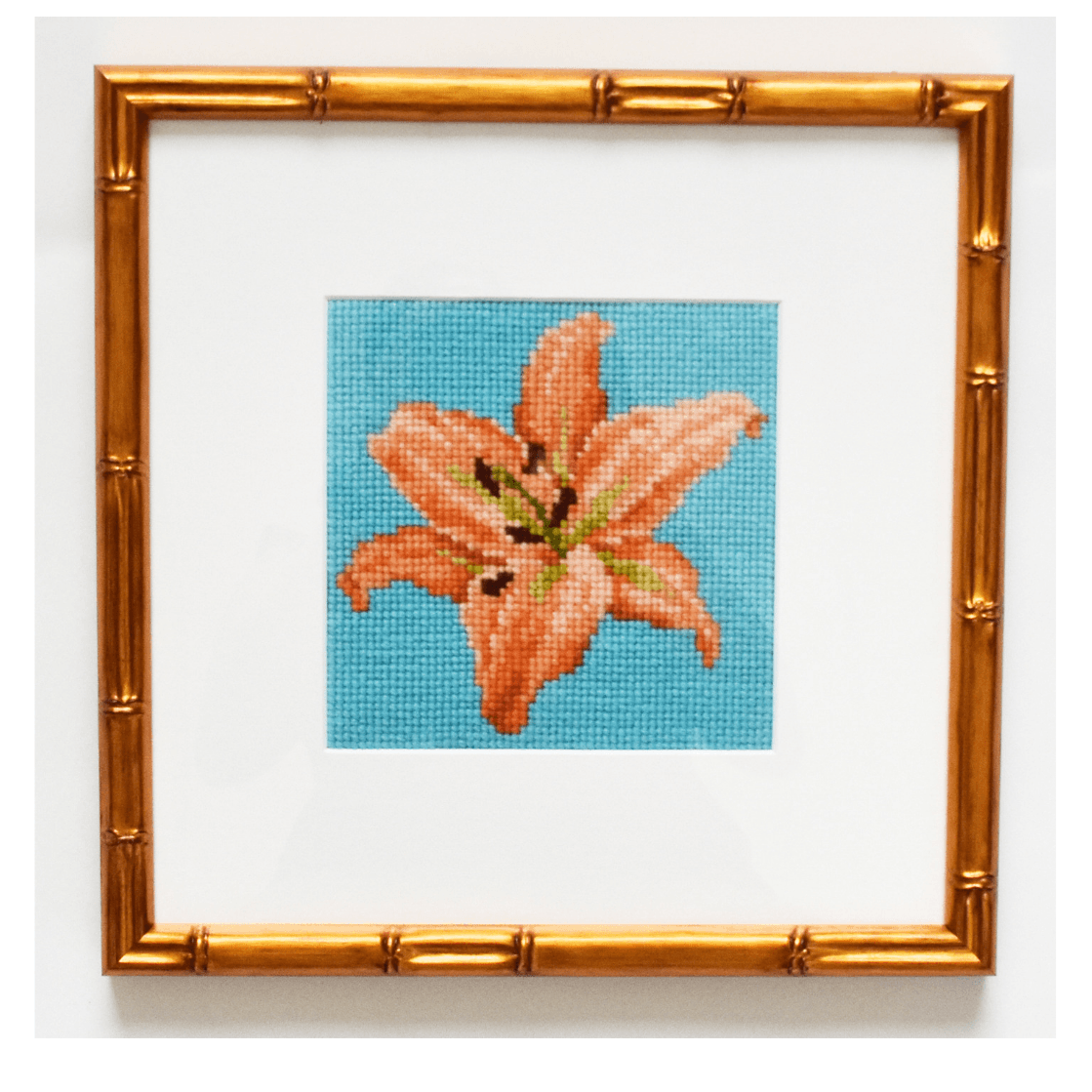 Lily Needlepoint Kit Kits Elizabeth Bradley Design  - 4