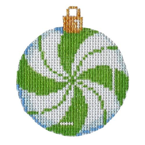 Lime Peppermint Mini Ball Painted Canvas Associated Talents 