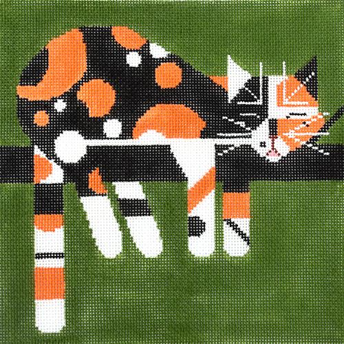 Limp on a Limb   Small Painted Canvas Charley Harper  - 1