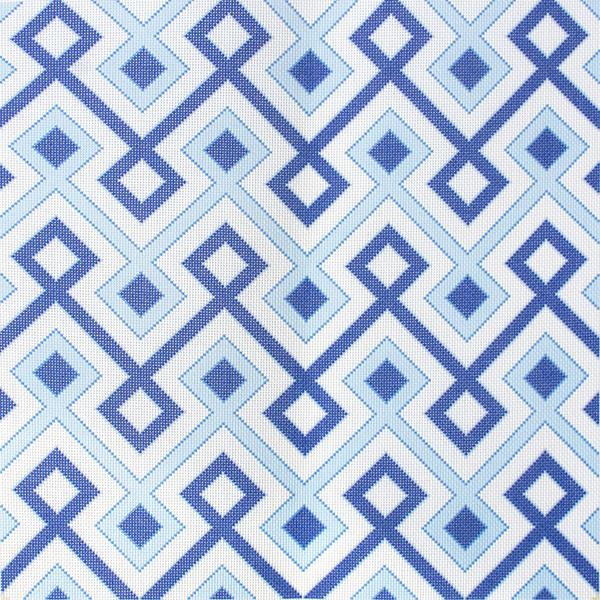 Lisbon Printed Canvas Needlepoint To Go 
