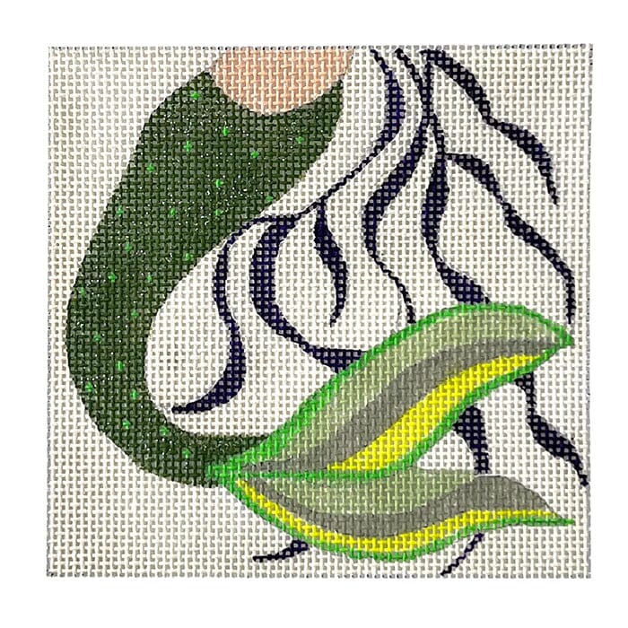 Little Mermaid or Splash Painted Canvas Melissa Prince Designs 
