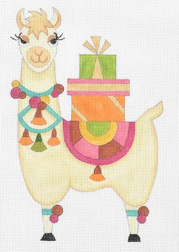 Llama #1 Painted Canvas Raymond Crawford Designs 