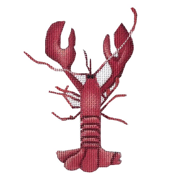 Lobster 18 mesh TC Painted Canvas All About Stitching/The Collection Design 