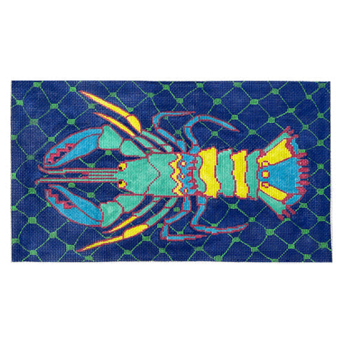 Lobster Party Painted Canvas Vallerie Needlepoint Gallery  - 1