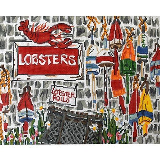 Lobster Rolls Painted Canvas Cooper Oaks Design 
