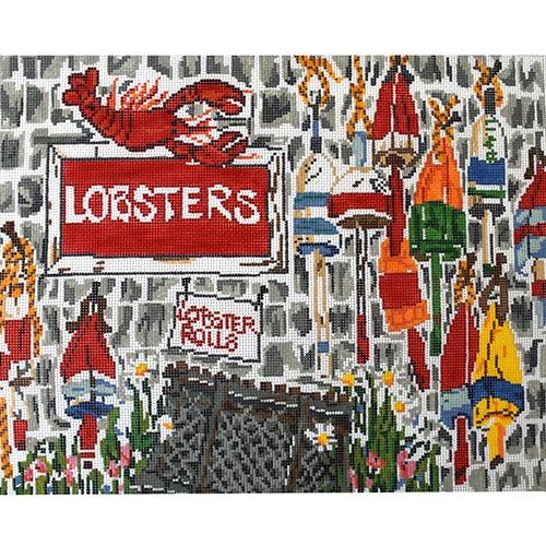 Lobster Rolls Painted Canvas Cooper Oaks Design  - 1