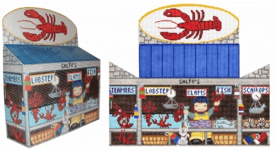 Lobster Shack Painted Canvas CBK Needlepoint Collections 