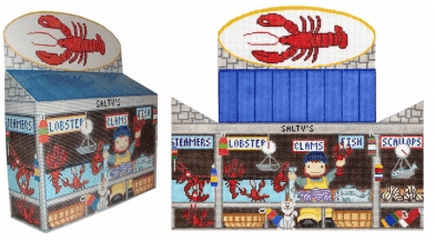 Lobster Shack Painted Canvas CBK Needlepoint Collections  - 1