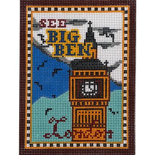 London   Big Ben Painted Canvas The Meredith Collection  - 1