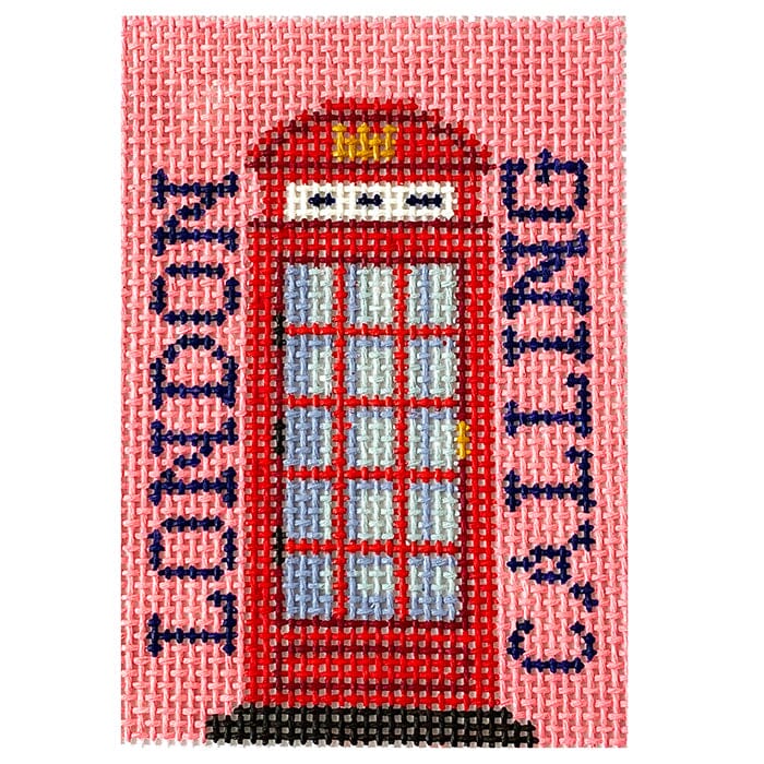 London Calling Painted Canvas Rachel Barri Designs 
