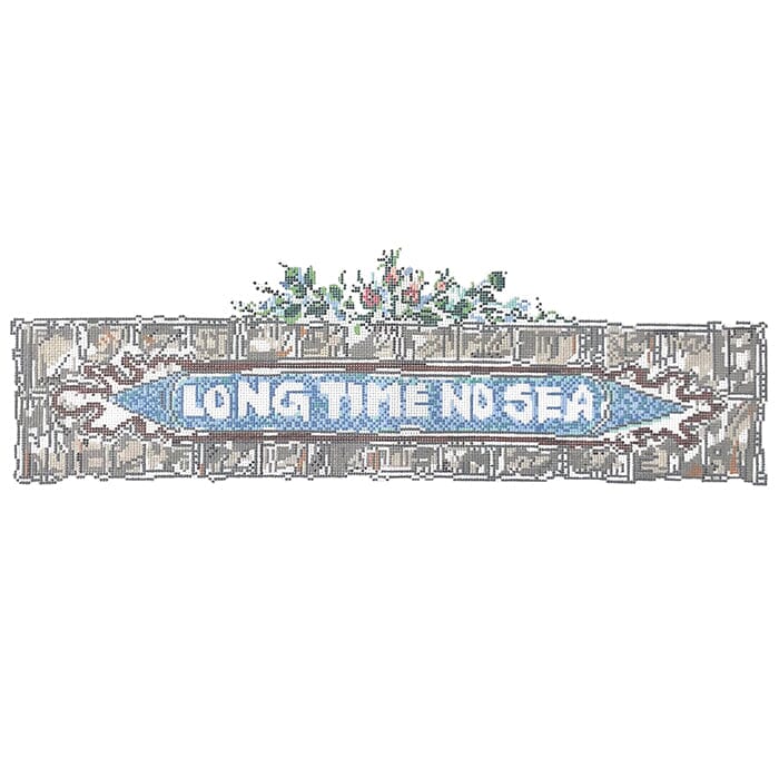 Long Time No Sea Painted Canvas Cooper Oaks Design 