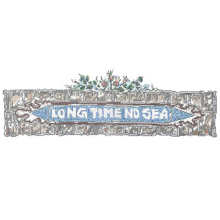 Long Time No Sea Painted Canvas Cooper Oaks Design 
