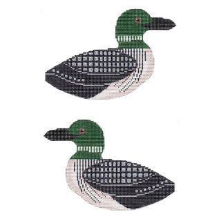 Loon Painted Canvas Labors of Love Needlepoint 
