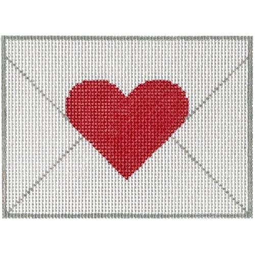 Love Letter Painted Canvas Audrey Wu Designs  - 1