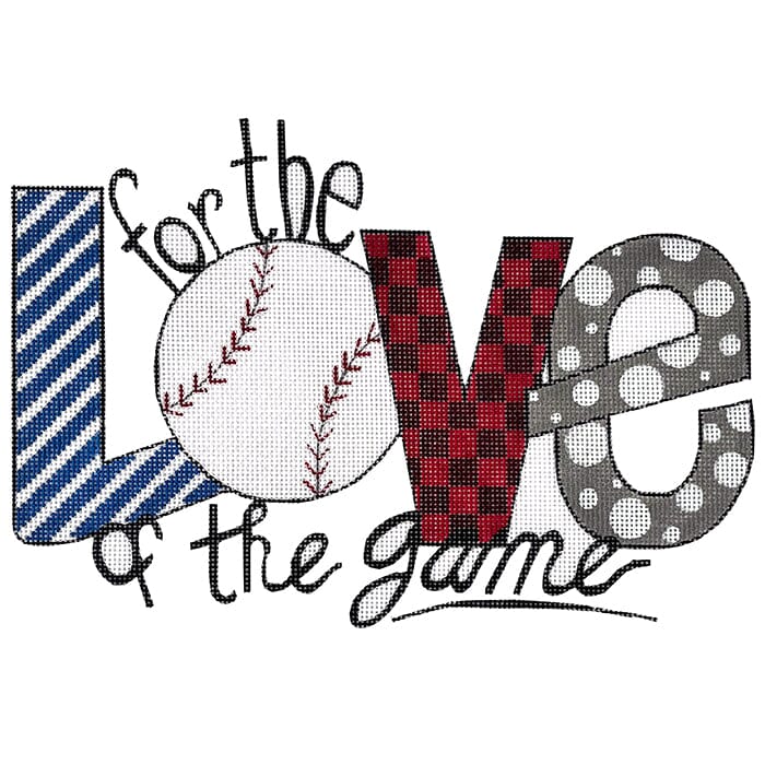 Love of the Game-Boys Baseball Painted Canvas Alice Peterson Company 