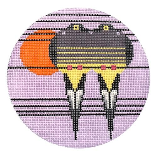 Lovey Dovey Painted Canvas Charley Harper 
