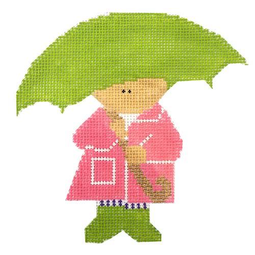 Luca in the Rain Painted Canvas The Princess & Me  - 1