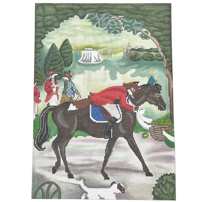 Lucky Strike Painted Canvas CBK Needlepoint Collections  - 1