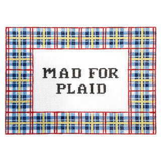Mad for Plaid on 18 Painted Canvas Hello Tess 
