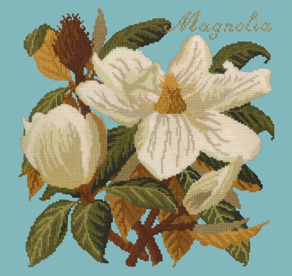 Magnolia Needlepoint Kit Kits Elizabeth Bradley Design 